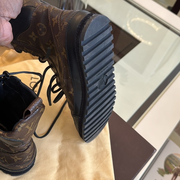 Louis Vuitton mon calfskin eldorado desert boots - Picture 5 of 9